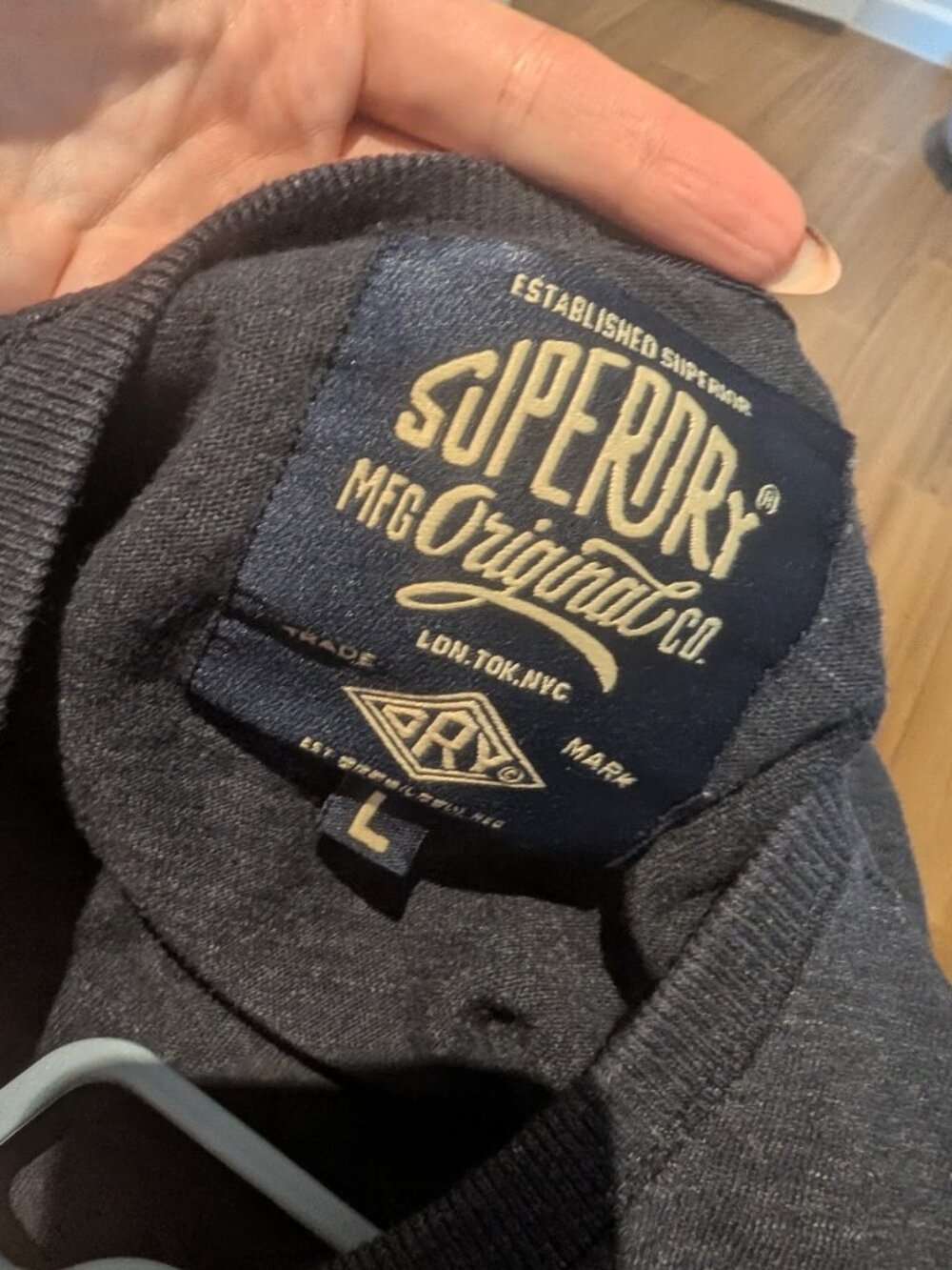 SuperDry - Real Trademark T-Shirt - Size S - Picture 4 of 6